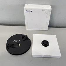 Oura Smart Ring Gen3 Horizon Size US 9 Set - Black