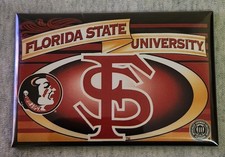 FSU Florida State University Seminoles Team Logo Magnet – Official NCAA