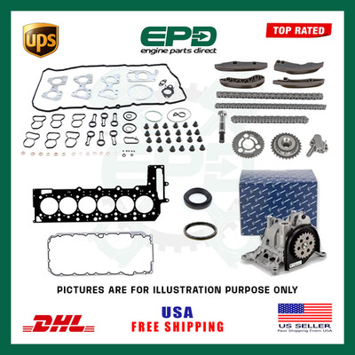 N57 ENGINE REBUILD KIT WITH OIL PUMP FITS BMW N57D30 X3 X4 F25 F26 3.0L DIESEL