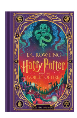 Harry Potter and the Goblet of Fire Book 4 Interactive Illustrated Hardcover