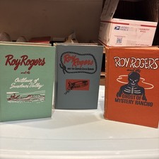Roy Rogers Set of Three Hardback Books. Good Condition. See Photos
