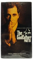 Vintage 1991 Paramount The Godfather 3  VHS 2-Tape Sealed B2