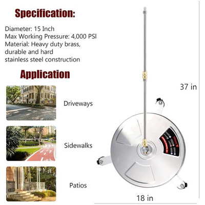 #ad #ad 15quot; Pressure Washer Attachment with 2 Extension Wands $148.49