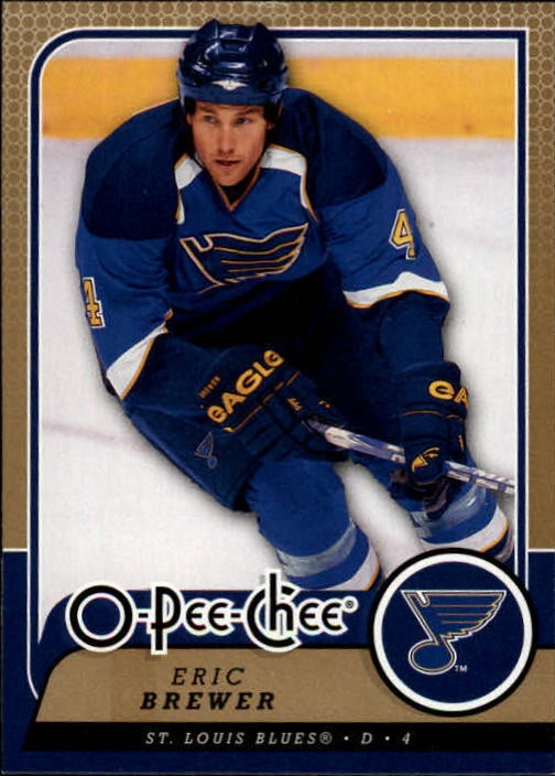 2008-09 O-Pee-Chee #116 Eric Brewer - HKY