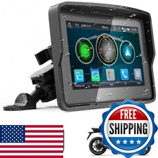 YCV Motorcycle Carplay Screen 5" IP67 Waterproof Wireless CarPlay Android Auto