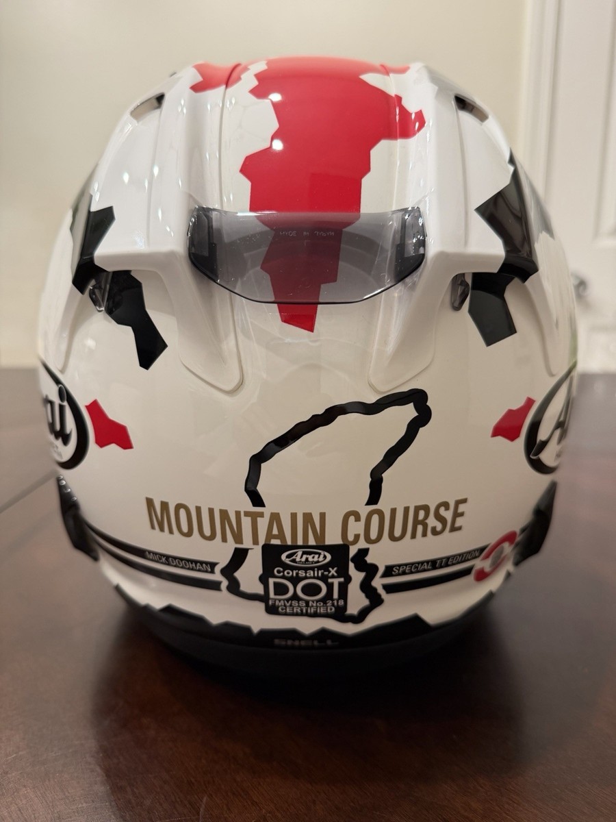 Arai Corsair-X Doohan Isle Of Man TT Limited Edition Helmet | eBay