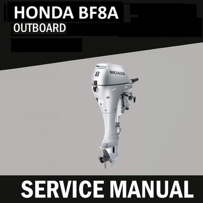 Honda BF8A Service Manual | 8HP Outboard Motor | USB Drive PDF | eBay