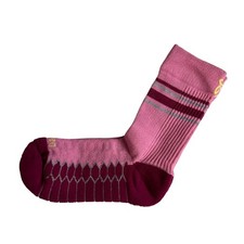 Balega Unisex Silver Mini-Crew Wicking Style Running Socks, Candyfloss, Small