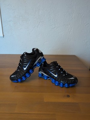 Nike Shox TL Black Racer Blue CN0151-004 Men's Size US 8