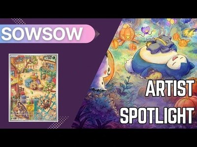 Artist Collection | SOWSOW | Illustrator Pokemon Cards | You Pick / Choose