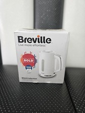 Breville Bold White Electric Kettle | 1.7L - VKT257 - Box Damaged