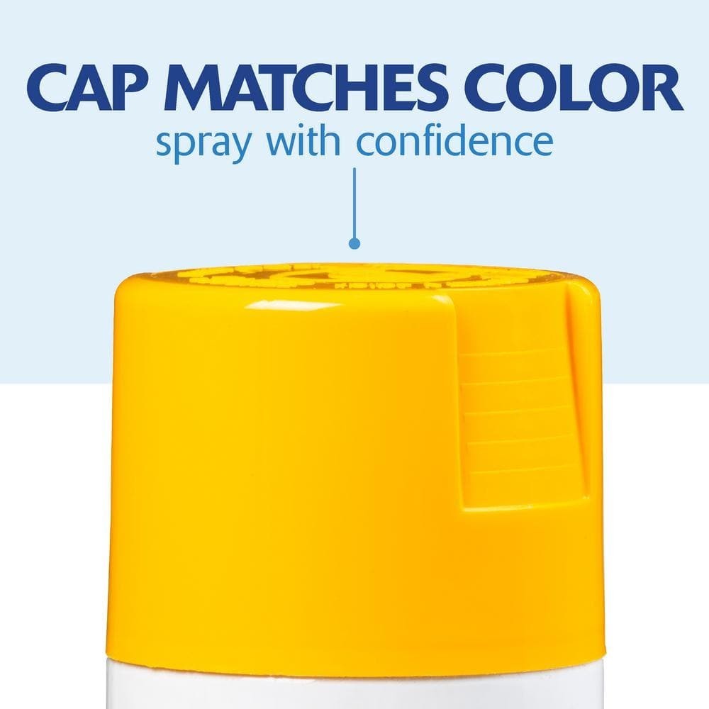 12 oz Gloss Golden Sunset General Purpose Spray Paint Exterior/Interior Protect