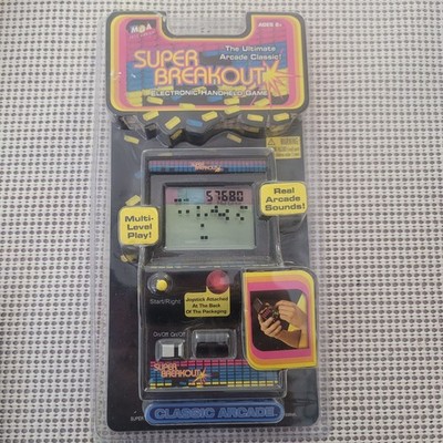 MGA Entertainment Super Breakout Electronic Handheld Game Classic Arcade New