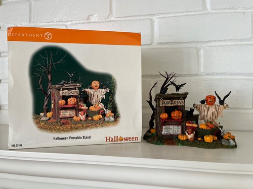 Dept 56 "HALLOWEEN ZUCCA STAND" #52956