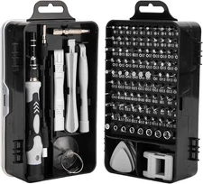 115-in-1 Magnetic Precision Screwdriver Set for PC/Phone Electronics Repair Kit