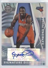 2005-06 Topps First Row Signature Dish 96/190 Raymond Felton #SD-RF Auto 2h4
