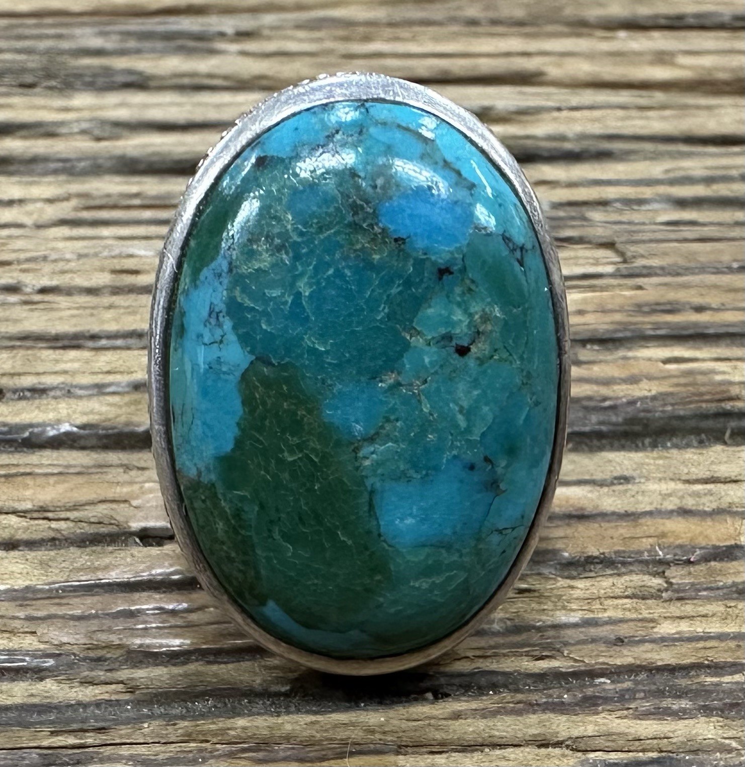 Beautiful Native American Sterling Ring (size 10) - image 2