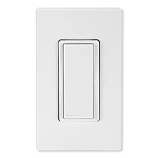 Leviton Decora Smart Z-Wave Plus v3 Smart Switch, 800 Series (ZW15S-R02-1RW)
