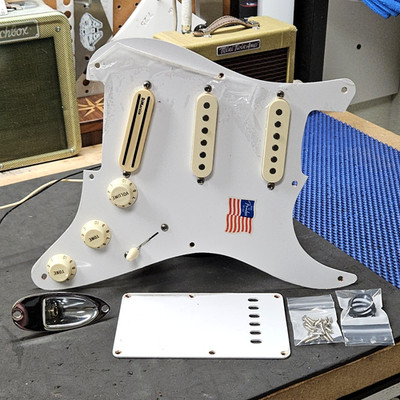 2012 Fender American Vintage Hot Rod '57 Strat Loaded Pickguard - USA Guitar