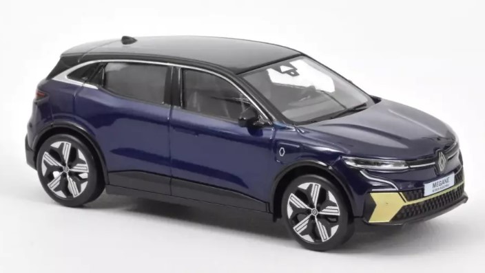 Idée cadeau passionné RENAULT Mégane E-Tech 2022 Norev 1/43 miniature