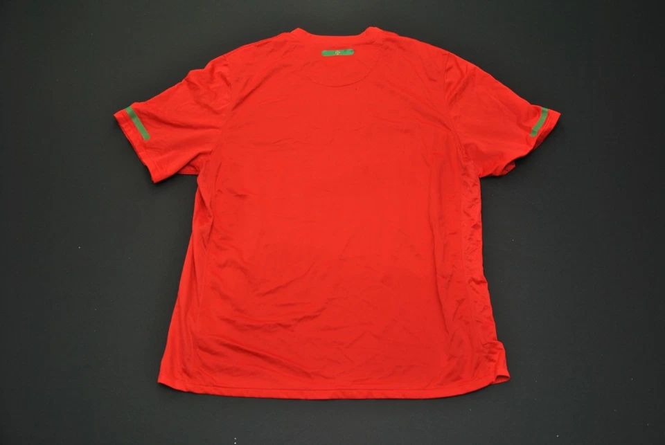 Portugal Soccer Jersey Nike Men XL 2010 Home 51125SS - Image 3 of 4