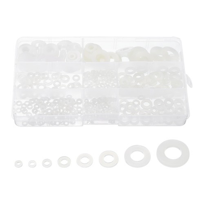 #ad #ad 520pcs Rubber Flat Washer Gasket Assortment M2.5 M8 Bolts Spacers Washer Gasket AU $23.54