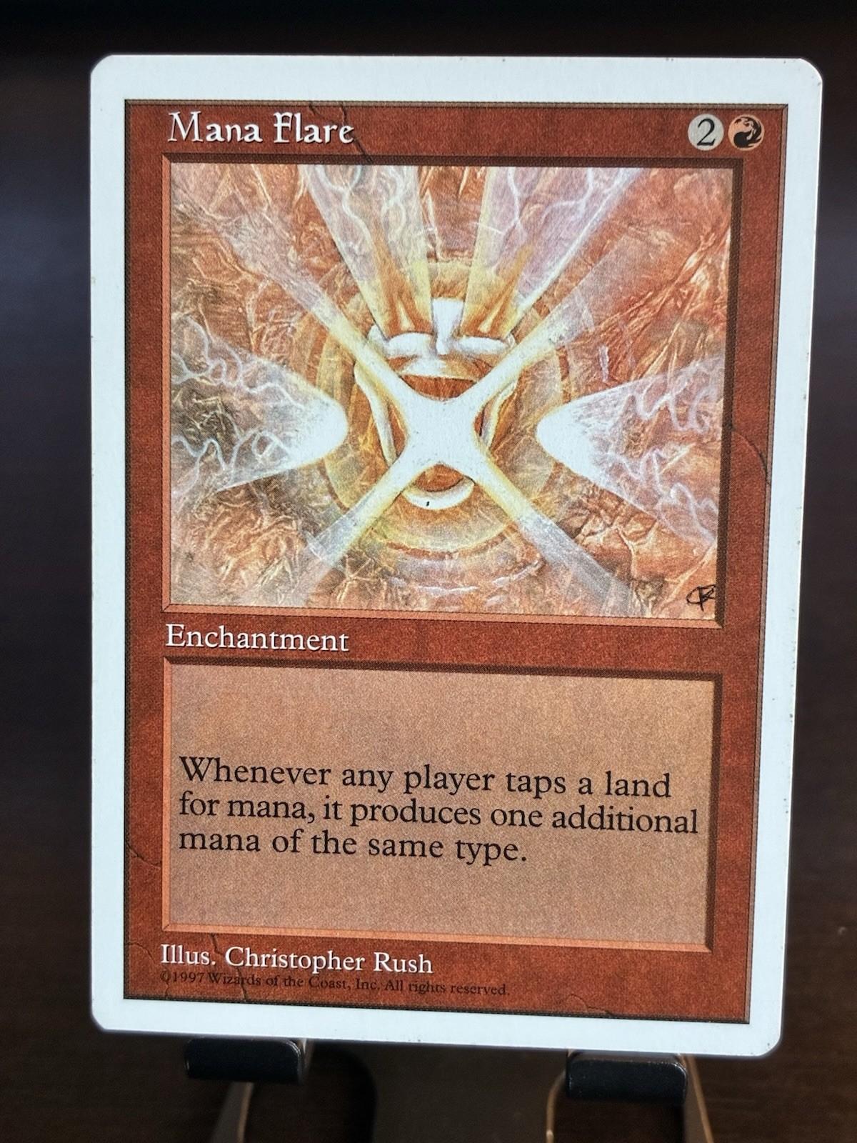 Mana Flare #249 Enchantment NM/M Fifth Edition (5ED) MTG Vintage 1997