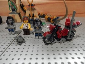 LEGO Pharaoh's Quest Lot Cursed Cobra Statue 7325 Golden Staff 7306/ 7305 Scarab