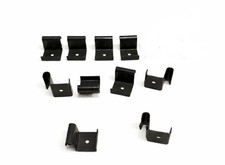 10 WHB Klammer, Haken, Aufhänger, Bodenträger für String-Stil Regal