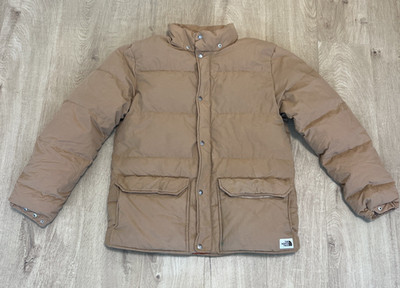 The North Face Herren Daunen Sierra Puffer Jacke / Cedar Brown Orange / UVP 315£