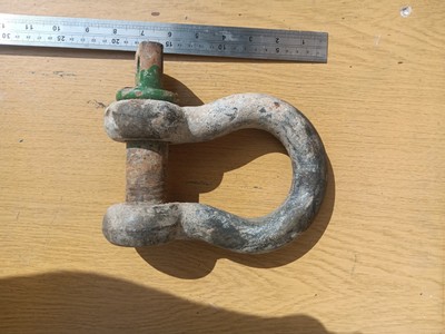 12 Tonnen Schraube grün Stift Bogen Schäkel