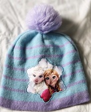 Disney Frozen Winter Hat Elsa and Anna Toddler Girl One Size Fits All