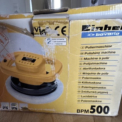 NEUWERTIG: Einhell Bavaria BPM 500 Poliermaschine   120 Watt (nur getestet)