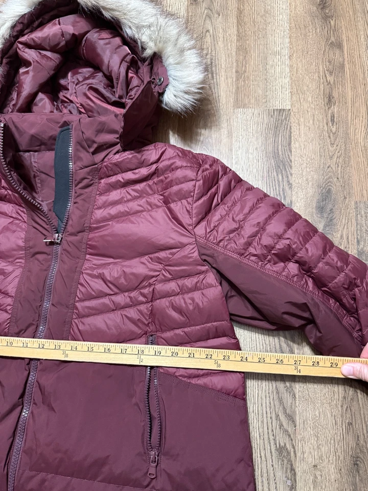 Tribal Jacket, Women's Size XXL, Burgundy, Winter Jacket, Full Zip, Hoodie - Image 4 of 4