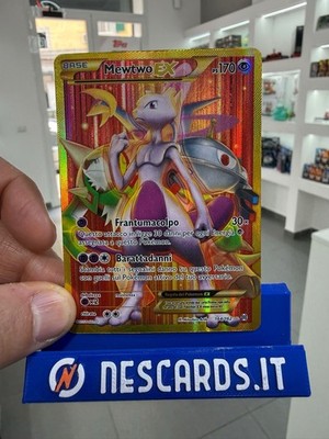 Mewtwo EX (164 Secret Full Art) - 164/162 - Psychic Secret Rare - BKT XY - NM
