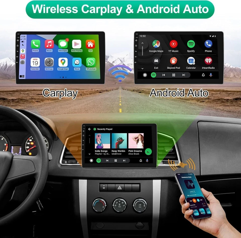 For 2006-2007 Nissan Armada 10.1" Android 14 Carplay Car Stereo Radio GPS - Image 2 of 4