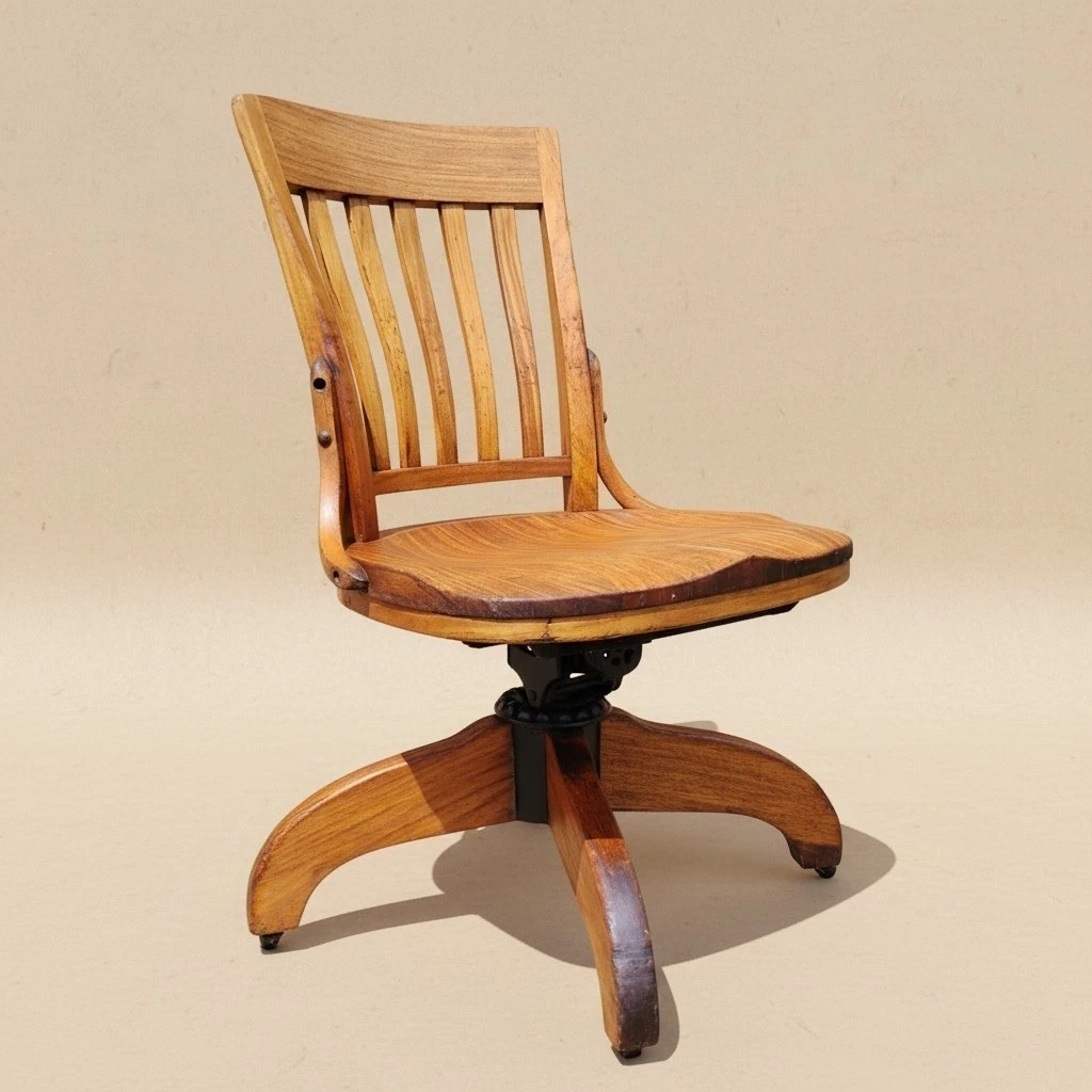 Oak Original Antique Chairs Antique 1920-1949 Time Period