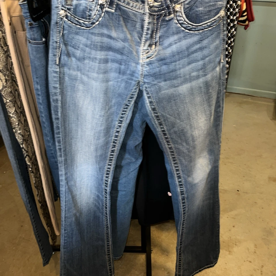 Vaqueros Miss Me Bootcut para mujer talla 28 x 32 JP5853B4 Foto 4 de 4