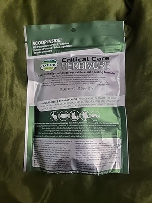 Oxbow Animal Health Critical Care Herbivore - 4.97 oz (141 g)