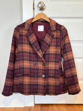 LC Lauren Conrad Jacket/Blazer Multicolor Stitched Pockets With Tags Women's S