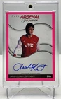 DAVID O'LEARY AUTOGRAPH /75 TOPPS 2024 ARSENAL FOREVER