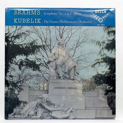 SXL 2013 WBg ED1   RAFAEL KUBELIK   BRAHMS symphony no.1   DECCA orig UK LP NM