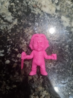 Horrorfilme Tiny Might Mini Chucky mit Messer - Pink (Monster in meiner Tasche)