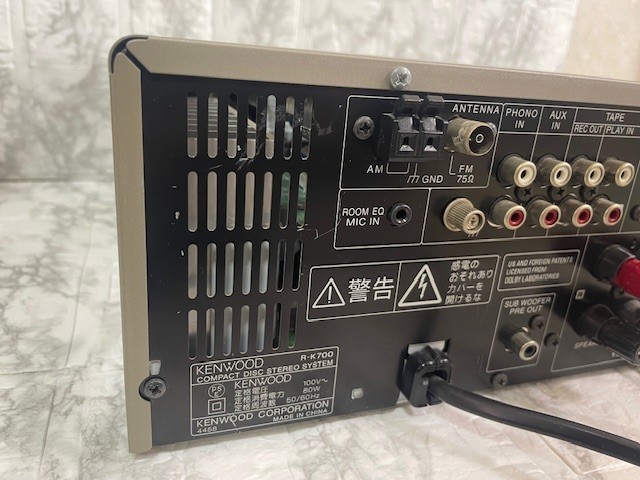KENWOOD R-K700 CD MD component | eBay