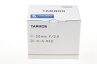 TAMRON 11-20mm f/2,8 Di III RXD für Fuji X-Mount - SNr: 003919