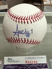 AMED ROSARIO Autographed Baseball ROMLB New York Yankees JSA COA ~ R69294