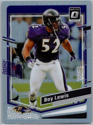 2023 Donruss Optic #17 Ray Lewis Holo Baltimore Ravens
