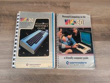 2 Books Commodore Vic-20 Programmers Reference Guide Manual with Schematic