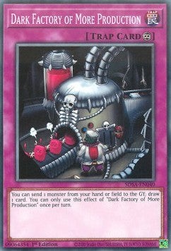 YuGiOh Dark Factory of More Production SDSA-EN040 Common Englisch Neu 1st