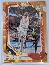 2026 Panini Donruss WNBA /299 Orange Laser Tina Charles #71